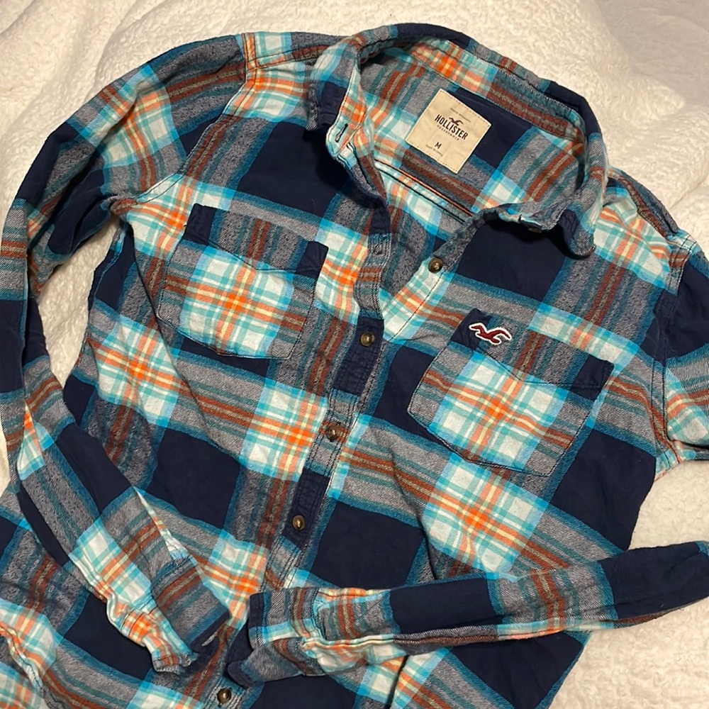 ☔️Hollister flannel☔️